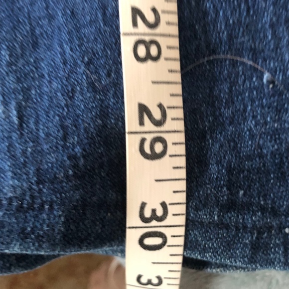 Jordache Women's Straight Leg Jeans in Dark Blue Denim - Picture 8 of 8